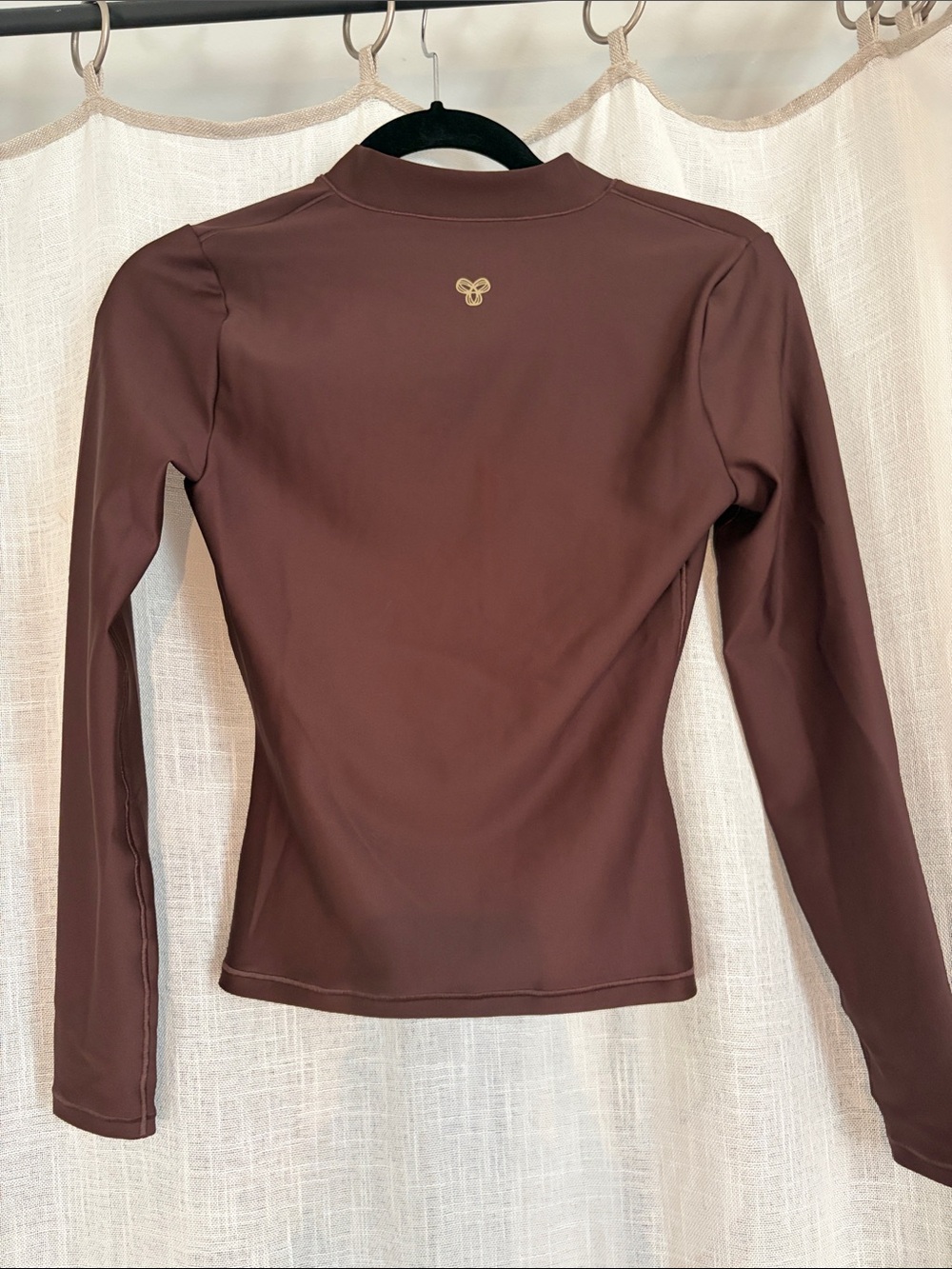 Aritzia Golden Athletic Quarter Zip - Picture 3 of 3